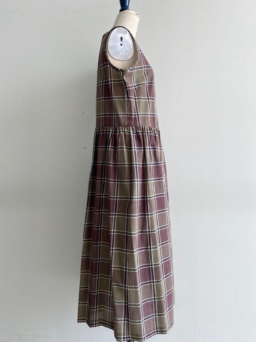SARAHWEAR マドラスチェックドレス C71117 HACHITEN,hachiten