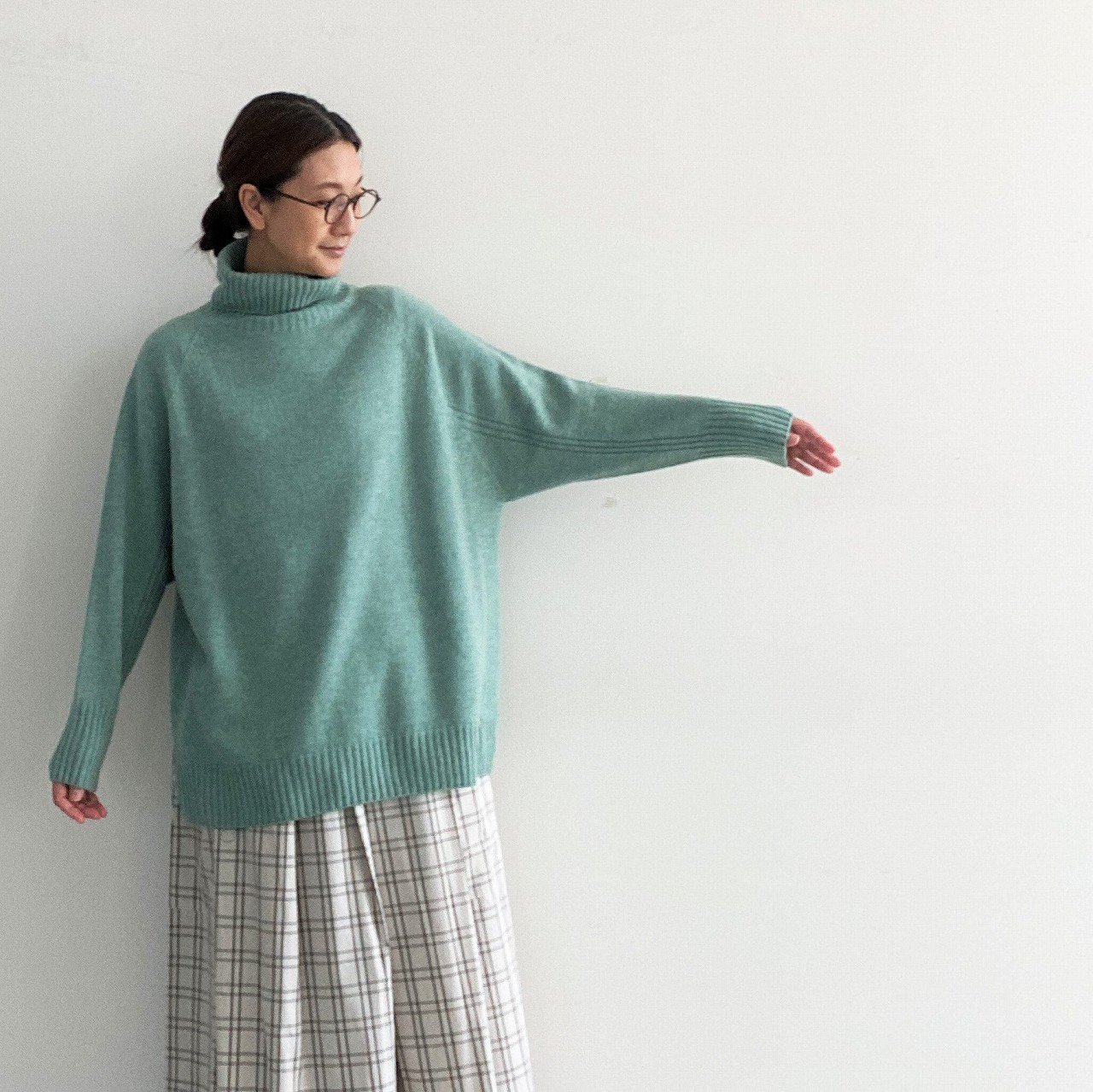 SARAHWEAR カシミア混タートルセーター C11575 HACHITEN,hachiten,ハチテン,はちてん