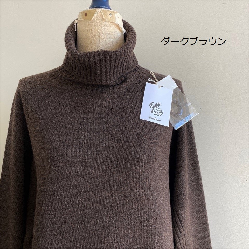 SARAHWEAR カシミア混タートルセーター C11575 HACHITEN,hachiten,ハチテン,はちてん