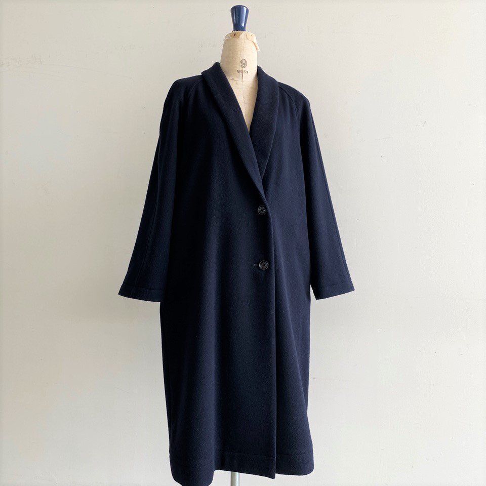 nicholson&nicholson メルトンショールカラーコート MY ROBE HACHITEN,hachiten,ハチテン,はちてん