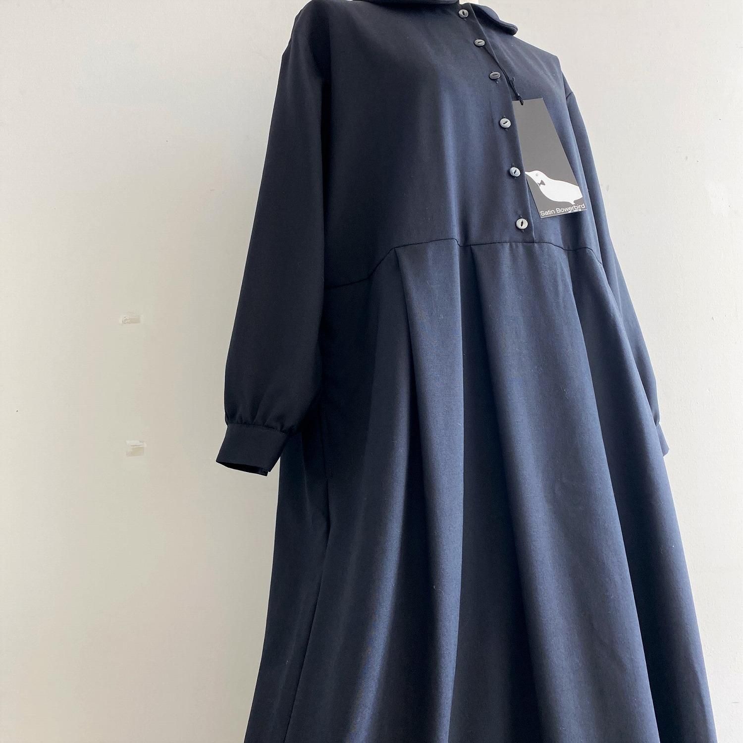 セール】 【セットアップ対応】ウールスムース タックディテール