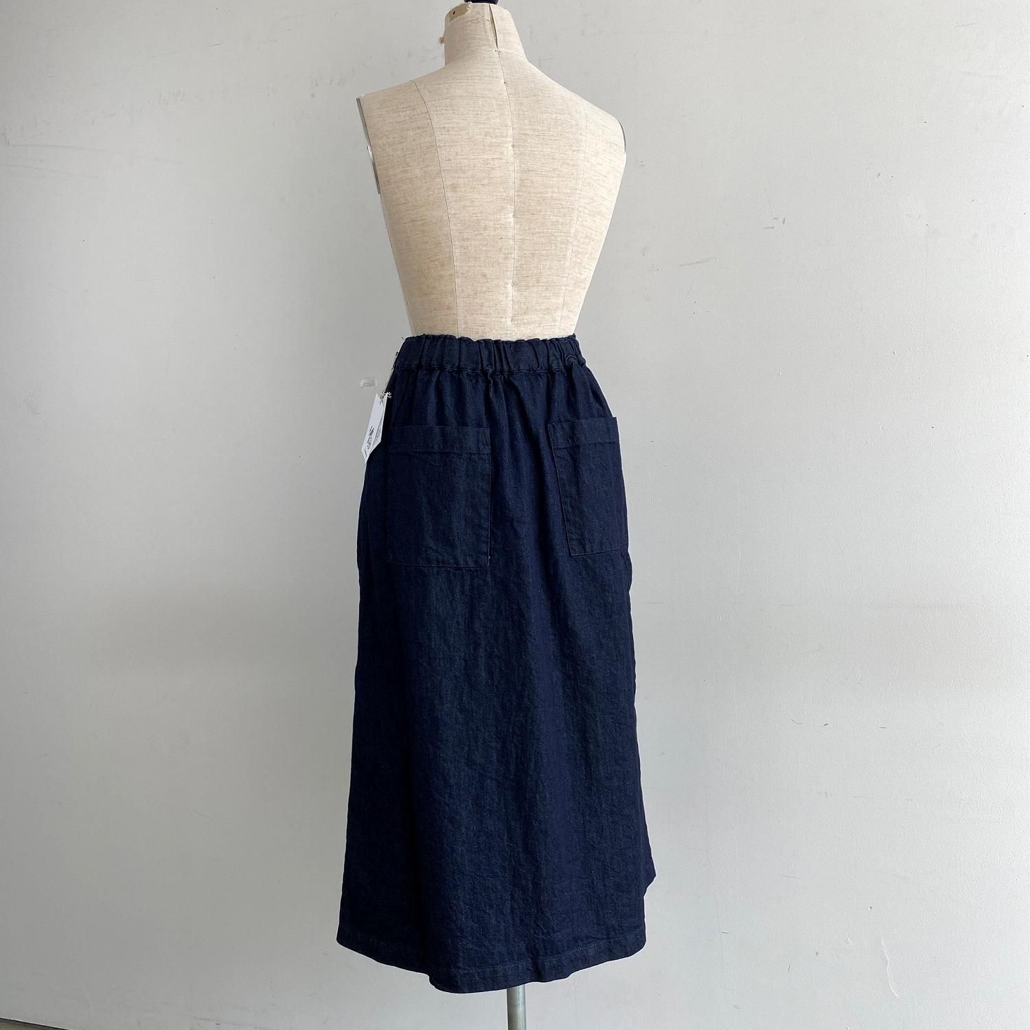SARAHWEAR デニムペインタースカート C21741 HACHITEN,hachiten