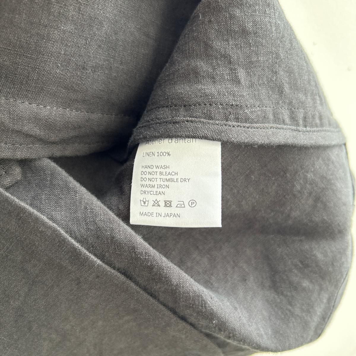 Atelier d'antan リネンジャケット A232221TJ547 HACHITEN