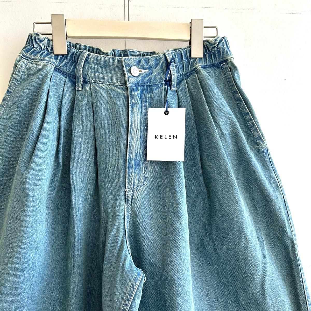 Kelen ワイドタックデニム KEPY LKL24HPT2046 HACHITEN,hachiten