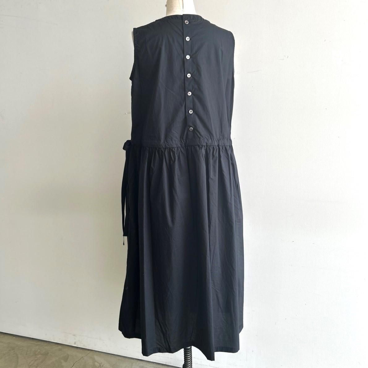 ina ウエストリボンギャザーノースリーブワンピース 242156 HACHITEN