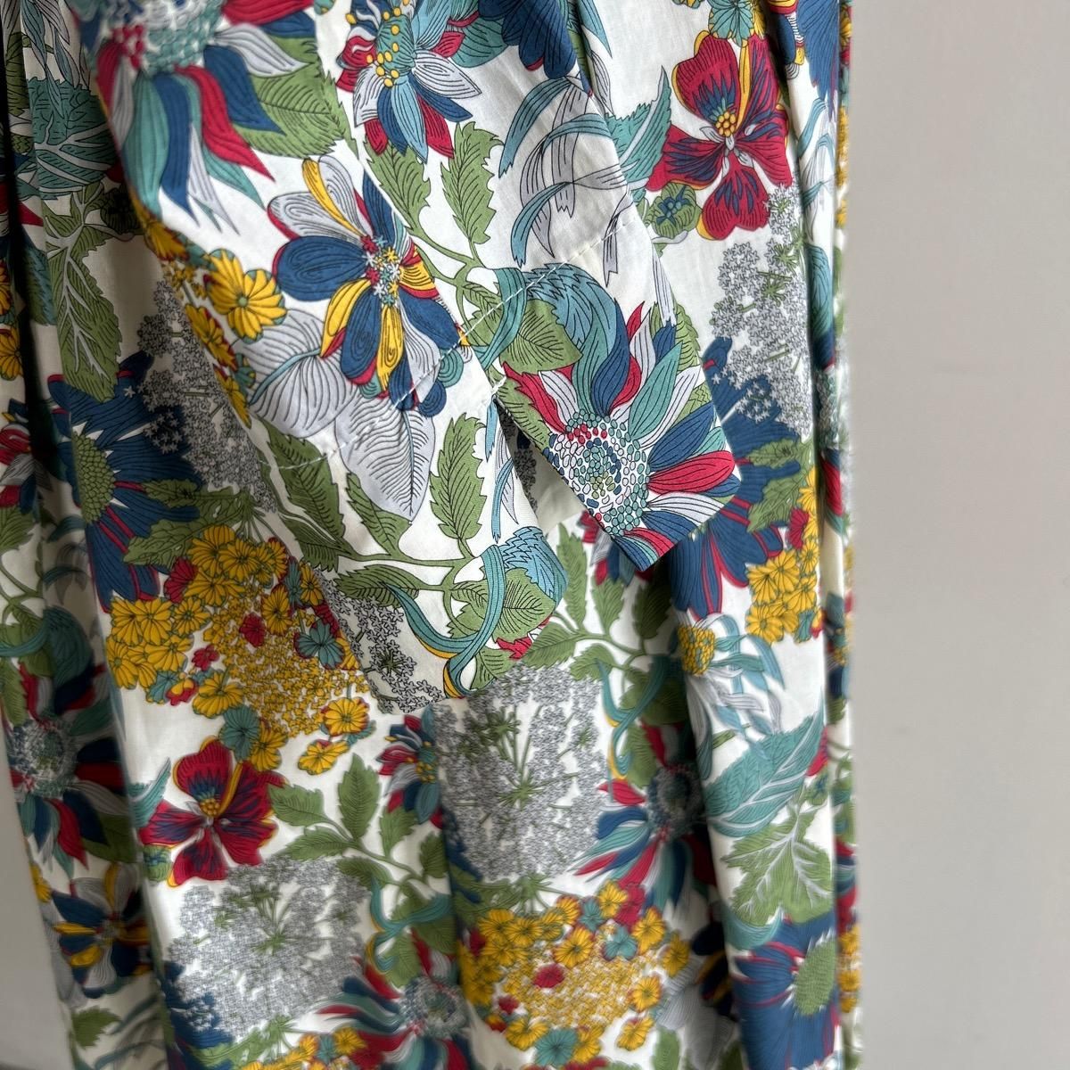 SARAHWEAR リバティオープンカラードレス Ellie ”Angelica Garla