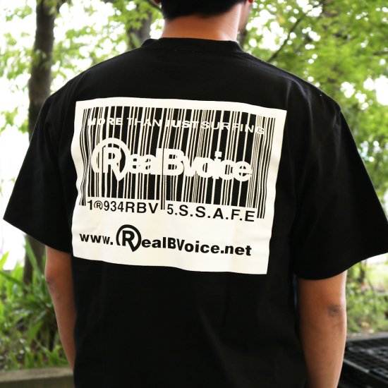 RealBvoice/リアルビーボイス】BARCODE T-SHIRT（メーカー直送