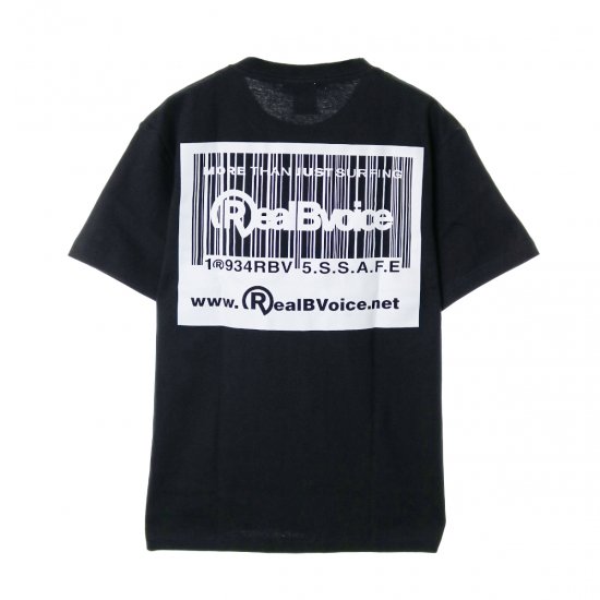 【RealBvoice/リアルビーボイス】BARCODE T-SHIRT（メーカー直送） -  カジュアルブランドウエア・ファッション・スウェット【フッティーズセカンドウインド】