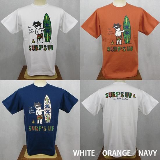 Selected Bland 半袖tシャツ Surf S Up Feel Aloha Emotion カジュアルブランドウエア ファッション スウェット フッティーズセカンドウインド