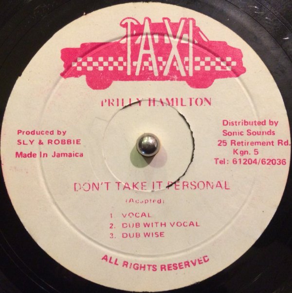 DON'T TAKE IT PERSONAL - Jammers Record | ジャマーズレコード