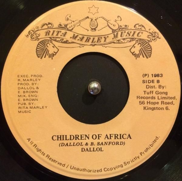 Rita Marley Harambe LP Vintage Vinyl Record 1982 1st Edition