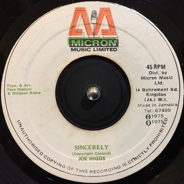 信頼も厚い SINCERELY - ジャマーズレコード | Record Jammers 洋楽