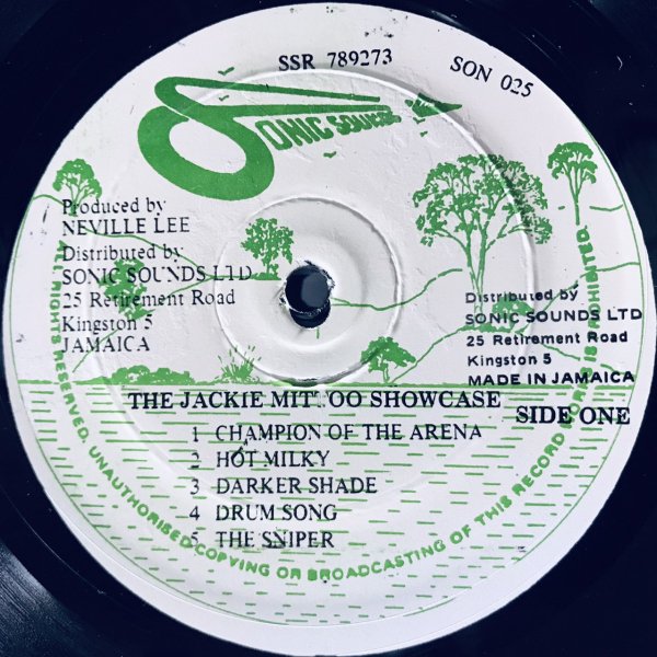 THE JACKIE MITTOO SHOWCASE - Jammers Record | ジャマーズレコード