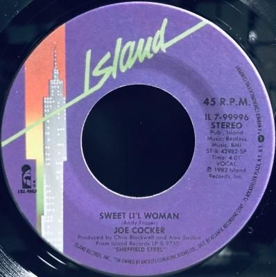 UP WHERE WE BELONG / SWEET LI'L WOMAN - Jammers Record