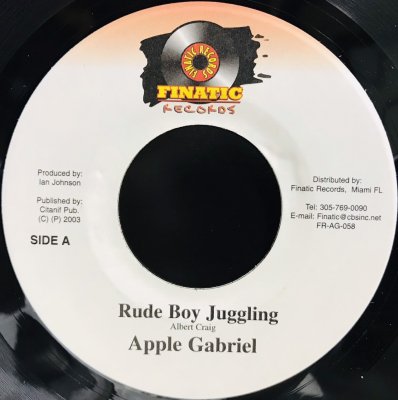 RUDE BOY JUGGLING - Jammers Record | ジャマーズレコード