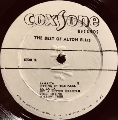THE BEST OF ALTON ELLIS - Jammers Record | ジャマーズレコード