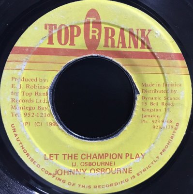 LET THE CHAMPION PLAY - Jammers Record | ジャマーズレコード