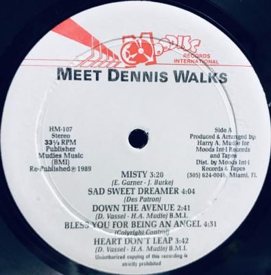 DENNIS WALKS MEET DENNIS WALKS - Jammers Record | ジャマーズ