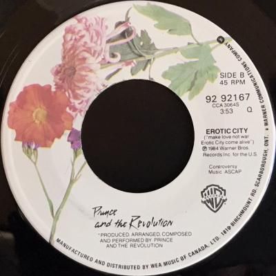 LET'S GO CRAZY / EROTIC CITY - Jammers Record | ジャマーズ