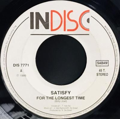 FOR THE LONGEST TIME / SILENCE IS GOLDEN - Jammers Record