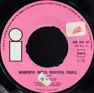 WONDERFUL WORLD BEAUTIFUL PEOPLE / HARD ROAD TO TRAVEL - Jammers