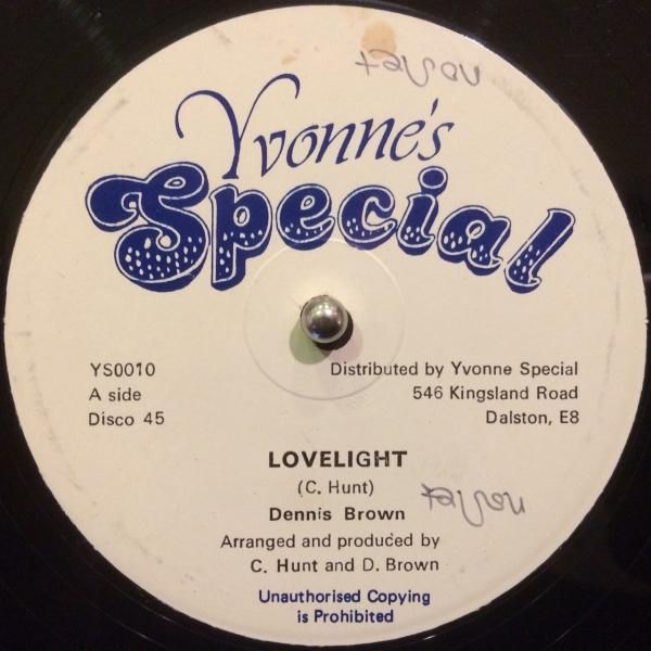Dennis Brown / Ooh la la la (UK-org) - charlie's record