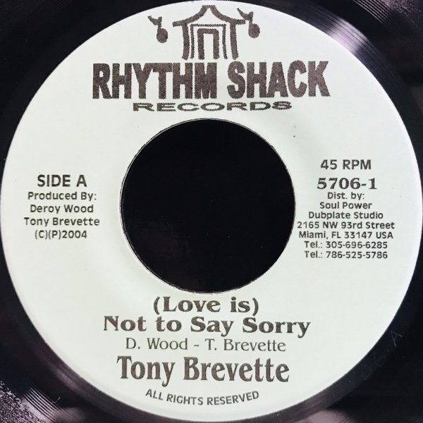 LOVE IS NOT TO SAY SORRY - Jammers Record | ジャマーズレコード