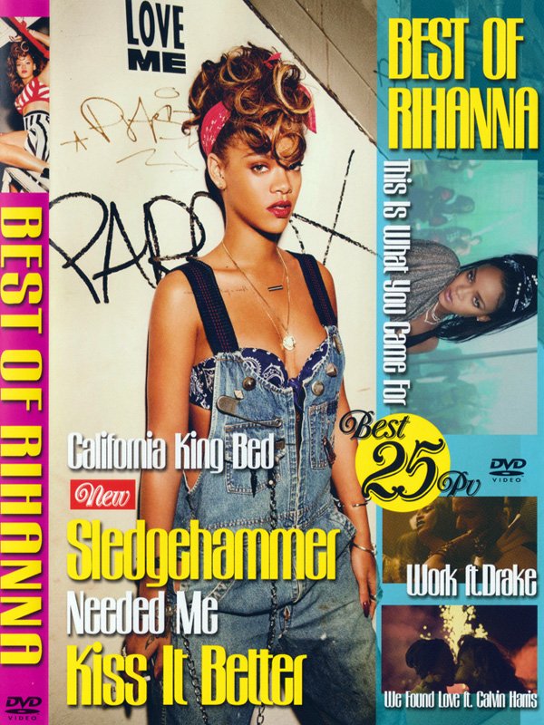 今一番新しいリアーナベストva Best Of Rihanna Dvd Mixcd Shop Groovesonic Net