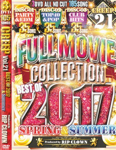 ȳ®!ǿҥåPVեࡼӡCREEP Vol.21 BEST OF 2017-SPRING&SUMMER (3DVD)