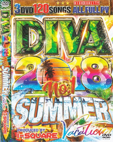 вԢ꡼DIVA2018  Х!!! - DIVA 2018 NO.1 SUMMER VACATION - I-SQUARE - (3DVD)