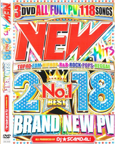 ȳϿʺ¿Ͽ!!!!2018ǯʤï᤯å!!! - New Hits 2018 No.1 Best / DJScandal  - (3DVD)