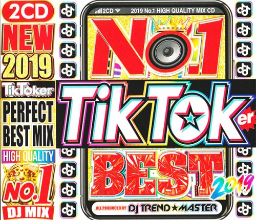 !!!Tik TokγڥҥåMIXCD - No.1 Tik Toker Best 2019  - (CD)