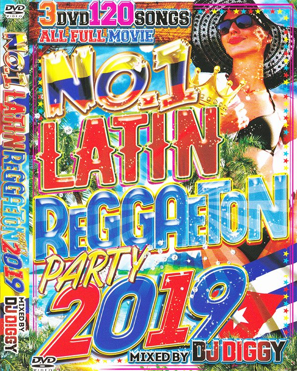 30 オフ サンプルセール ほぼ裸www南米美女の最新最強ラテンmix No 1 Latin Reggaeton Party 19 3dvd Mixcd Shop Groovesonic Net