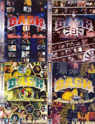 限定50ＳＥＴ【BASH DVD】VOL1～5ＳＥＴ!!１９８曲 MIX DVD｜HIPHOP
