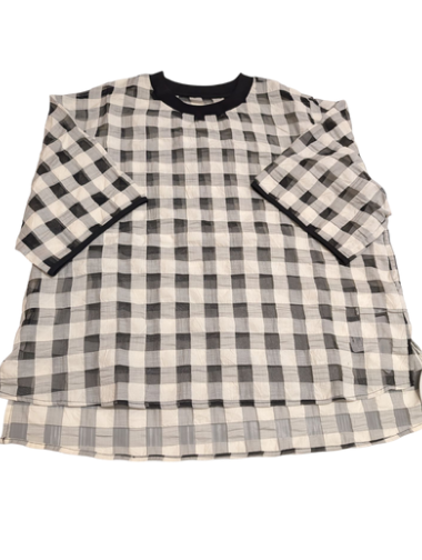KELENSHEER CHECK TOPS MEHINA"