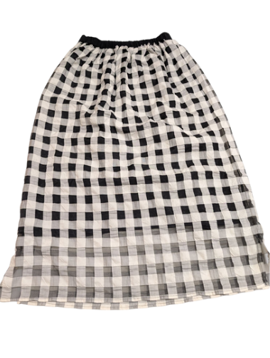KELENSHEER CHECK SKIRT WISS"