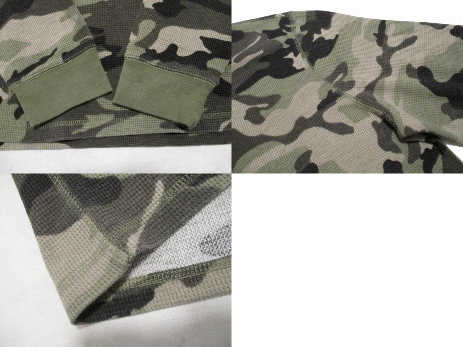 FADED GLORY CAMO THERMAL SHIRT - 東京、高円寺の古着屋 PAPER MOON