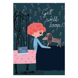 Kehvola Design / Marika Maijala [ Get Well Soon! ] postcard