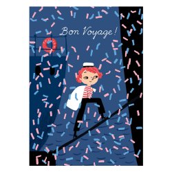 Kehvola Design / Marika Maijala [ Bon Voyage! / よい旅を！ ] postcard
