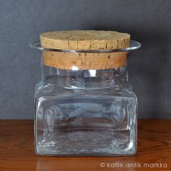 Boda / Signe Persson Melin [ SILL I KVADRAT ] glass jar (H12cm)