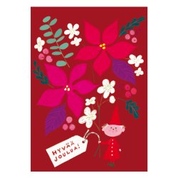 Kehvola Design / Sanna Mander [ Joulukimppu ] postcard