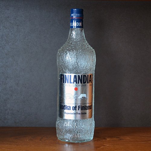 Finlandia Vodka / Tapio Wirkkala - bottle (1 litre) - マルカ