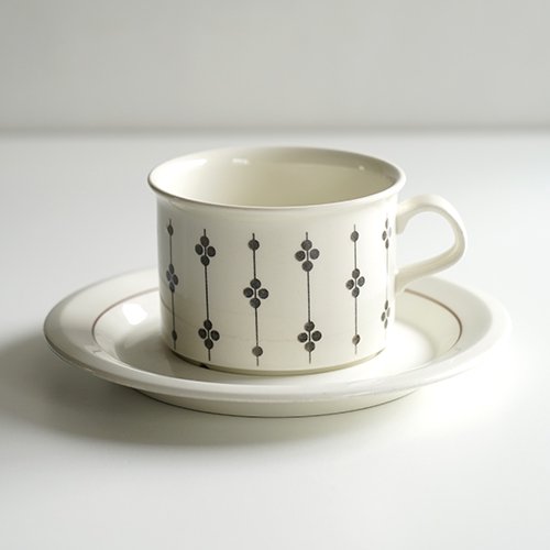 ARABIA / Esteri Tomula [ Kartano ] teacup & saucer - マルカ