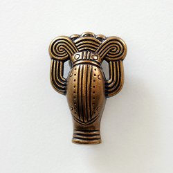 Kalevala Koru [ Rapu ] Bronze Brooch