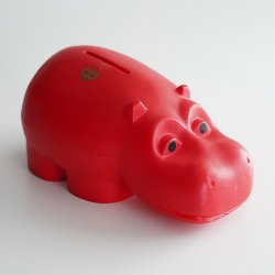 Osuuspankki [ HIPPO ] 貯金箱（レッド A）