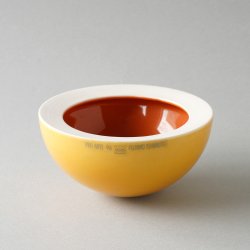  ARABIA / Fujiwo Ishimoto [ PRO ARTE 1996 / MANDARIINI ] ceramic bowl