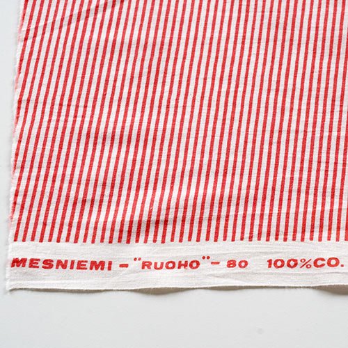 VUOKKO / Vuokko Eskolin-Nurmesniemi [ RUOHO 1980 ] vintage fabric