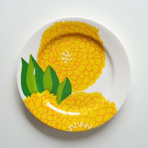 iittala x marimekko [ Primavera ] 19.5cm plate （レモンイエロー） -  マルカ・オンラインショップへようこそ。2007年より北欧のヴィンテージテーブルウェアと北欧雑貨を販売している通販サイトです。神戸・北野に実店舗がございます。