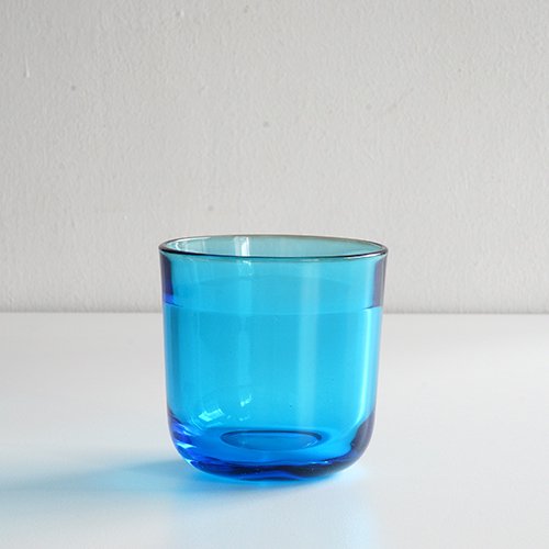 Nuutajarvi / Kaj Franck [ Fasetti ] H7.5cm tumbler (blue) - マルカ ...