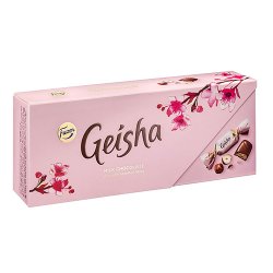 Fazer ファッツェル Geisha ゲイシャ ミルクチョコレート（箱入り/270g/約38粒）